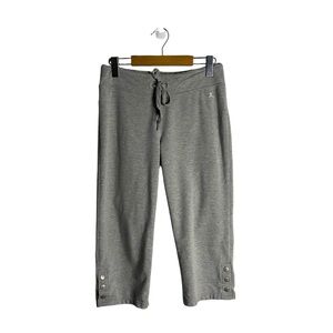 Danskin Women's Gray Capri Performance Wear Pant